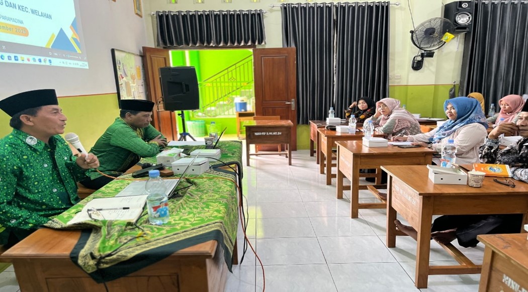 Rakor Evaluasi PKKM MI dan TK Se-Kecamatan Welahan dan Mayong